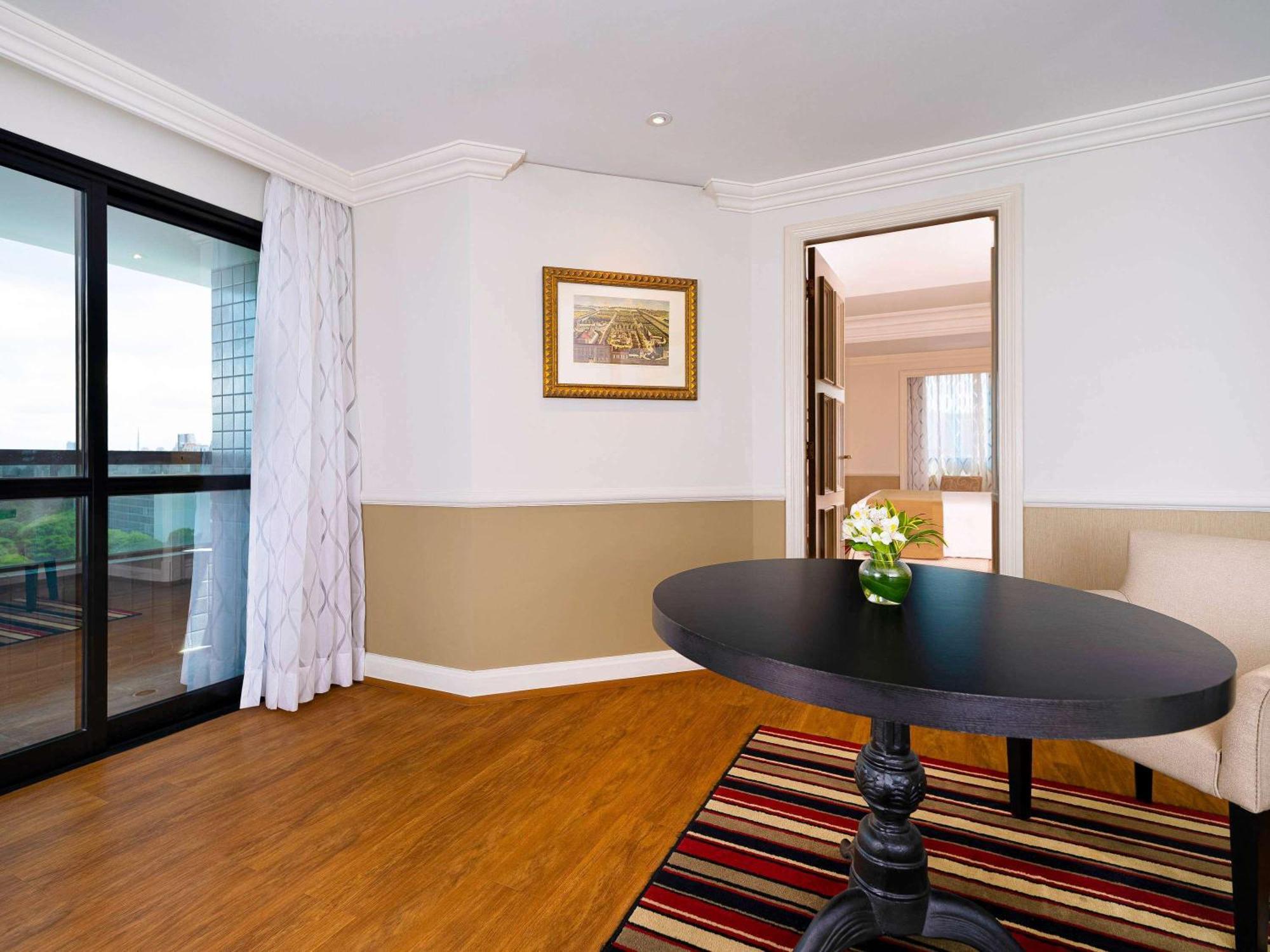 Grand Mercure Sao Paulo Ibirapuera Eksteriør bilde A room at the hotel